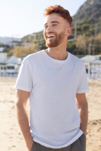 Tricou clasic alb – model adult